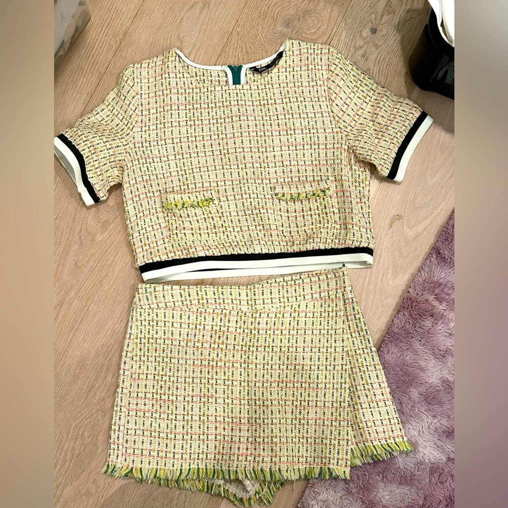 ZARA Tweed Set